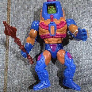 Masters of the Universe 1982 Vintage Man-E-Faces Bonus Weapons Edition Figure